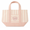 Trader Joe's Stripped Pink Mini Tote Bag